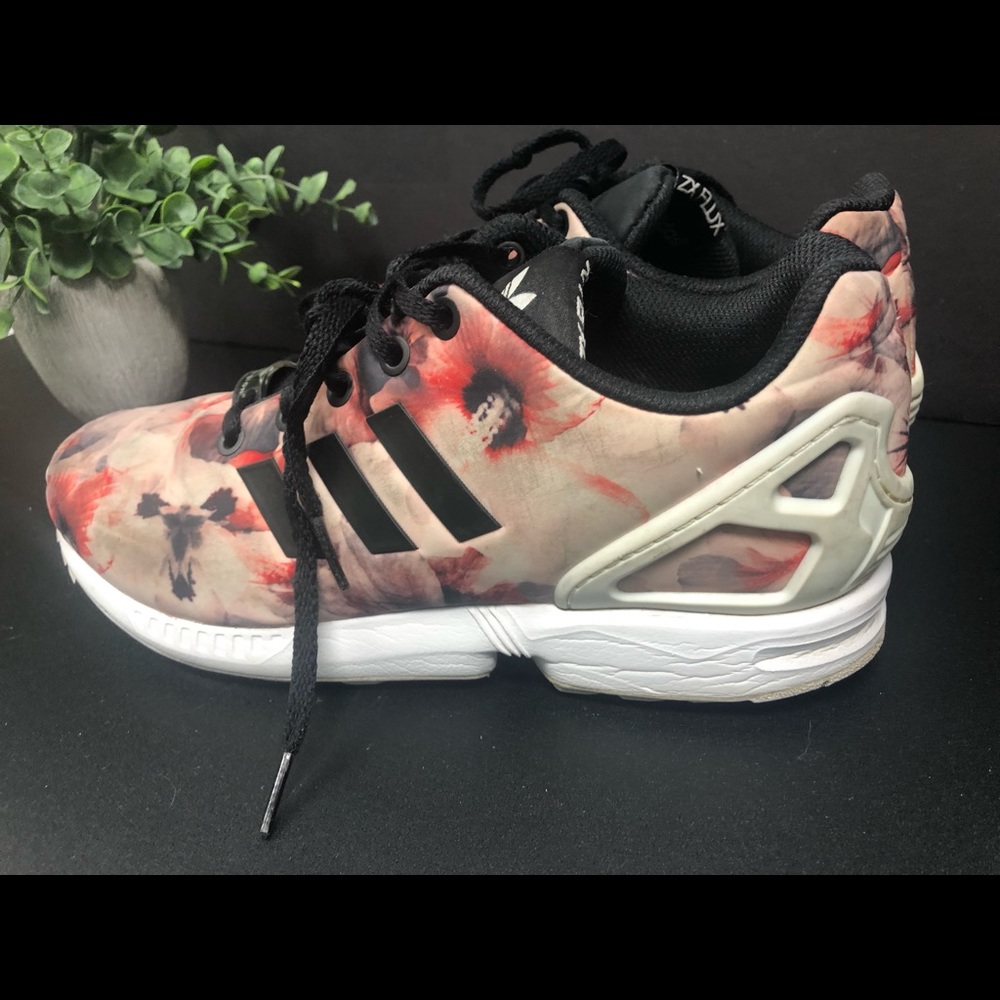 Adidas ZX Flux Floral Size 6.5